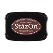  Staz On Solvent Ink Pad, 041 Timber Brown